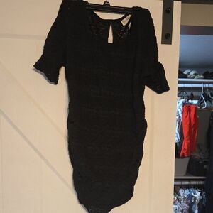 Jessica Simpson Black Tunic Shirt